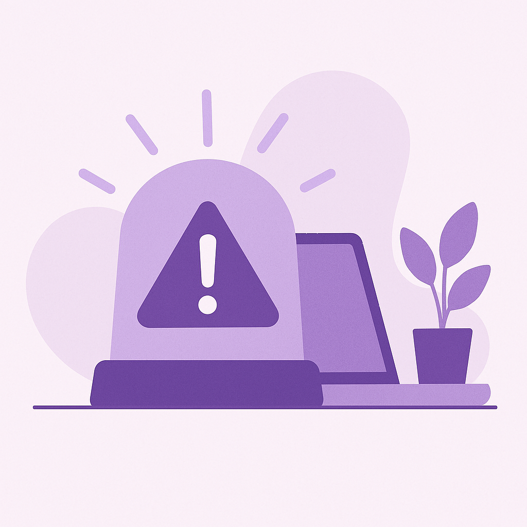 Ícone de alerta Tísbe